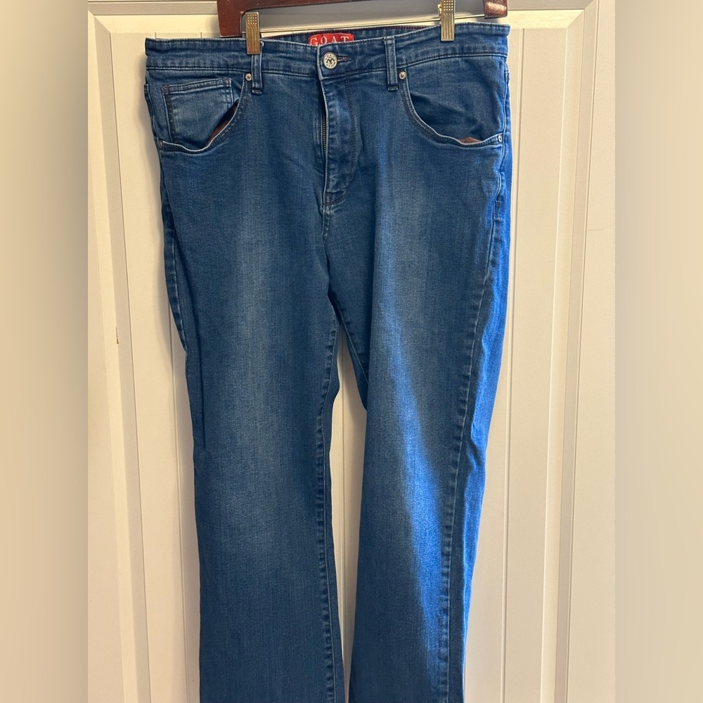 Men’s jeans.  G.O.A.T brand.  Size 38x30